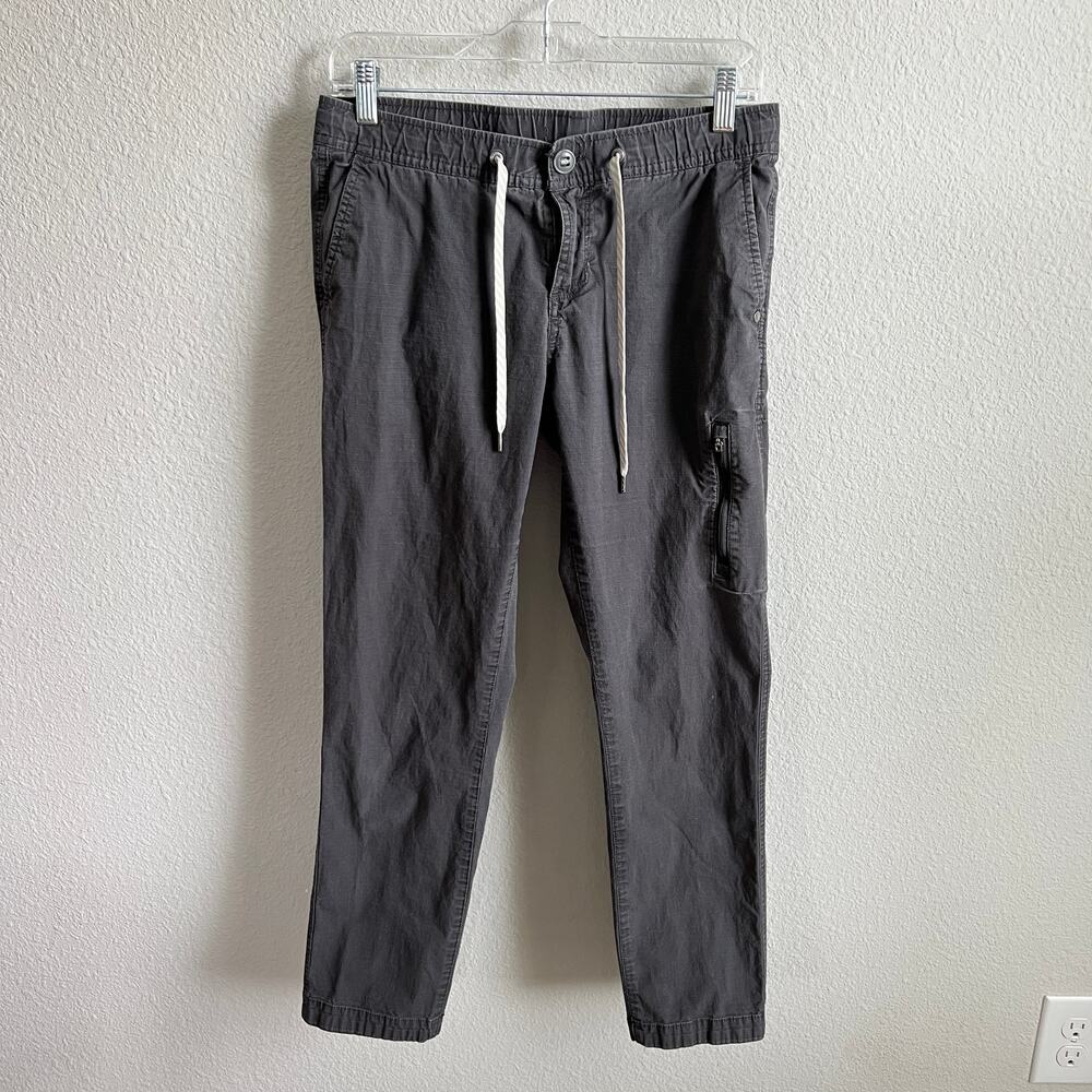 Vuori Ripstop Gray Jogger Hiking Pants Women's Small Outdoor Granola Girl Sporty